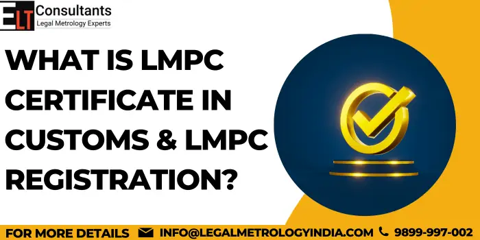 LMPC Certificate In Customs