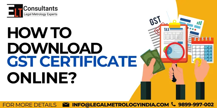 Download GST certificate