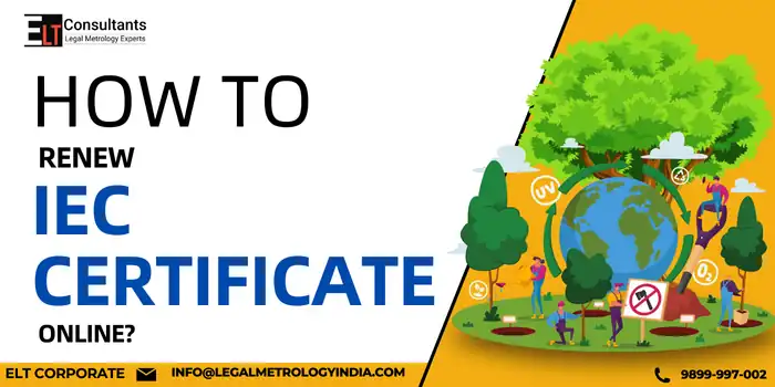 Renew IEC Certificate