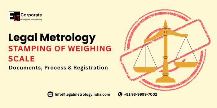 Legal Metrology Stamping of Weighing Scale