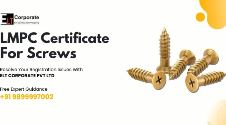 LMPC Certificate For Screws