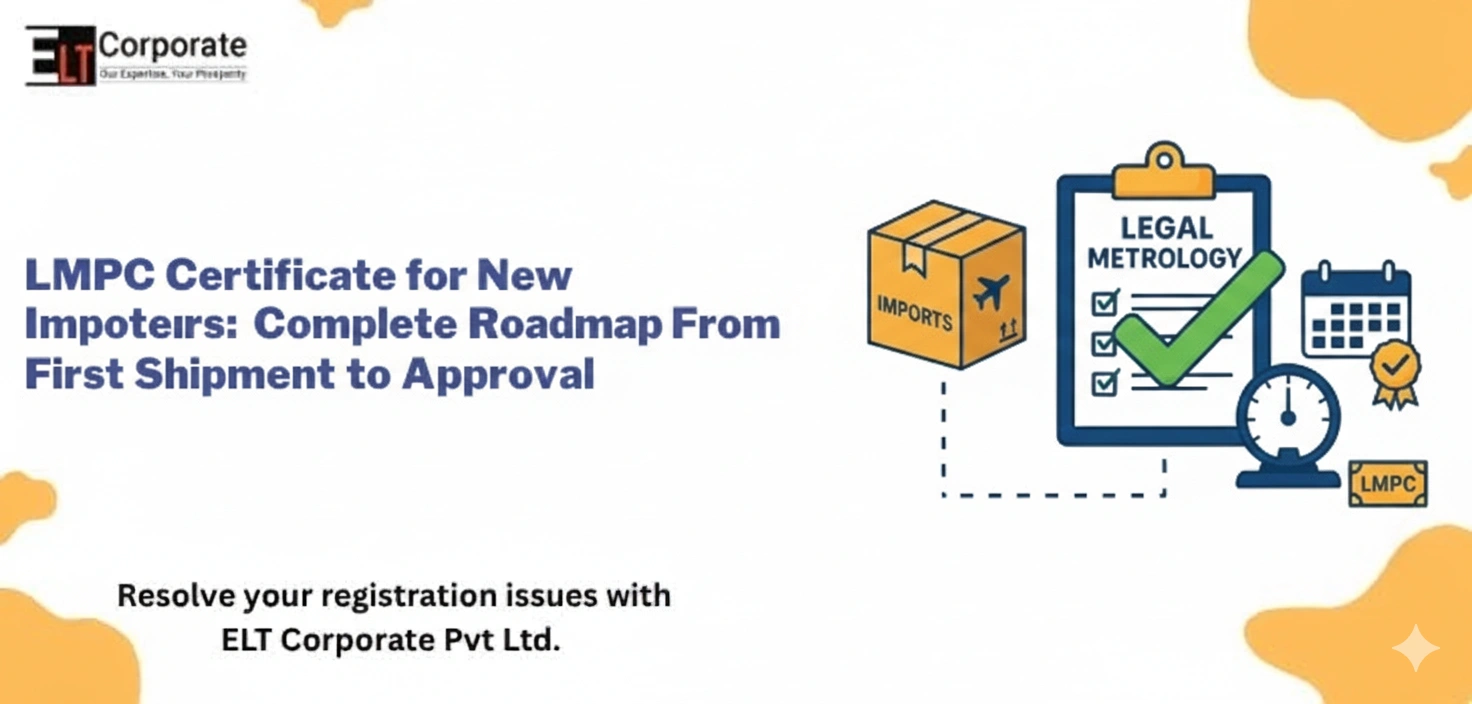 LMPC Certificate for New Importers