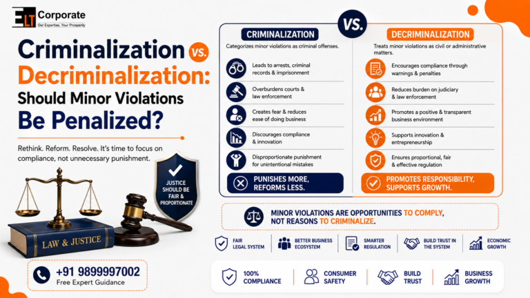 Decriminalization of Minor Violations
