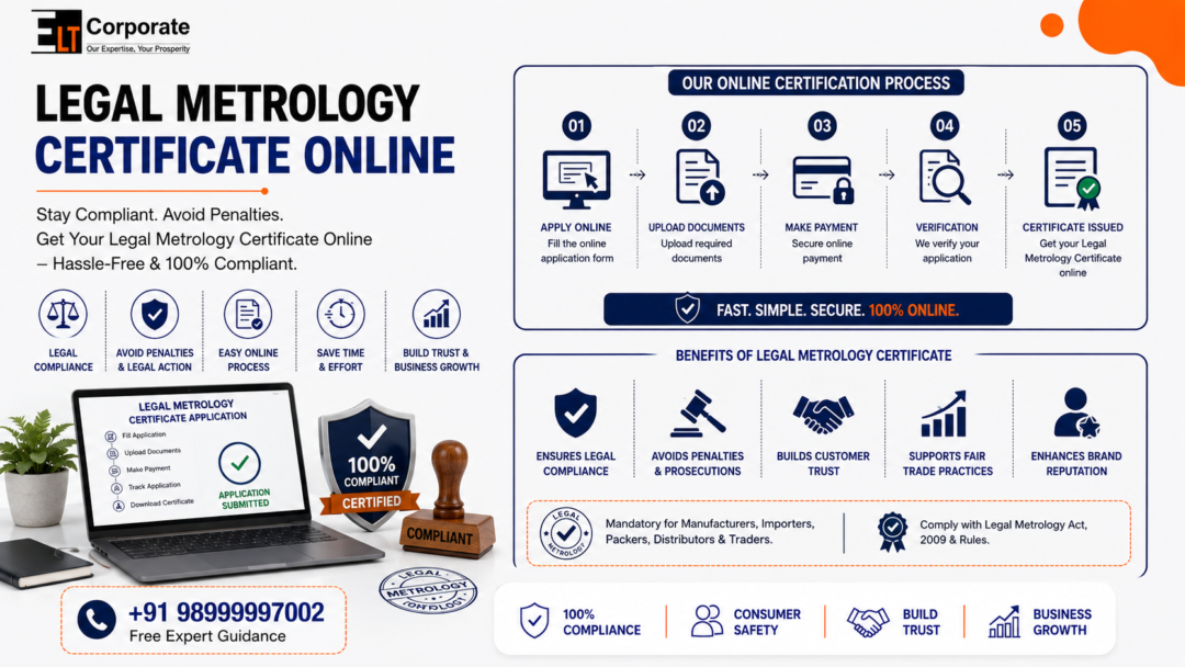 Legal Metrology Certificate Online