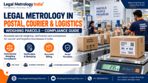 legal metrology for weighing parcels in India 2026