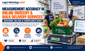 Measurement accuracy in online grocery delivery