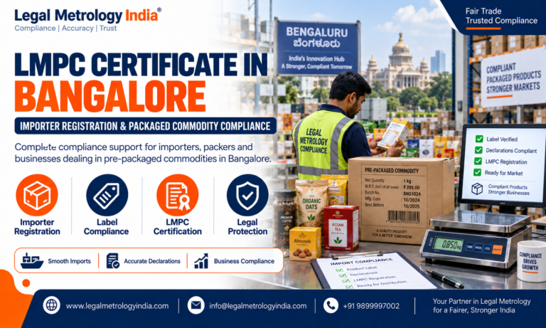 LMPC Certificate in Bangalore