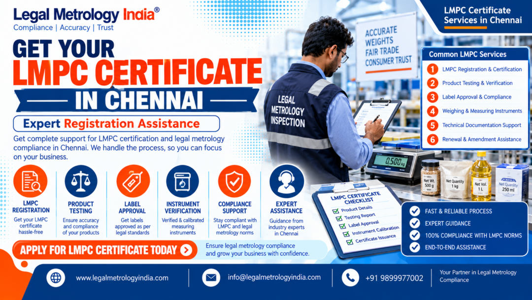 Get Your LMPC Certificate in Chennai – Expert Registration Assistance